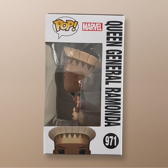 FREE WITH ANY PURCHASE. Funko pop . What if …?, queen , general ramonda - Picture 3 of 7